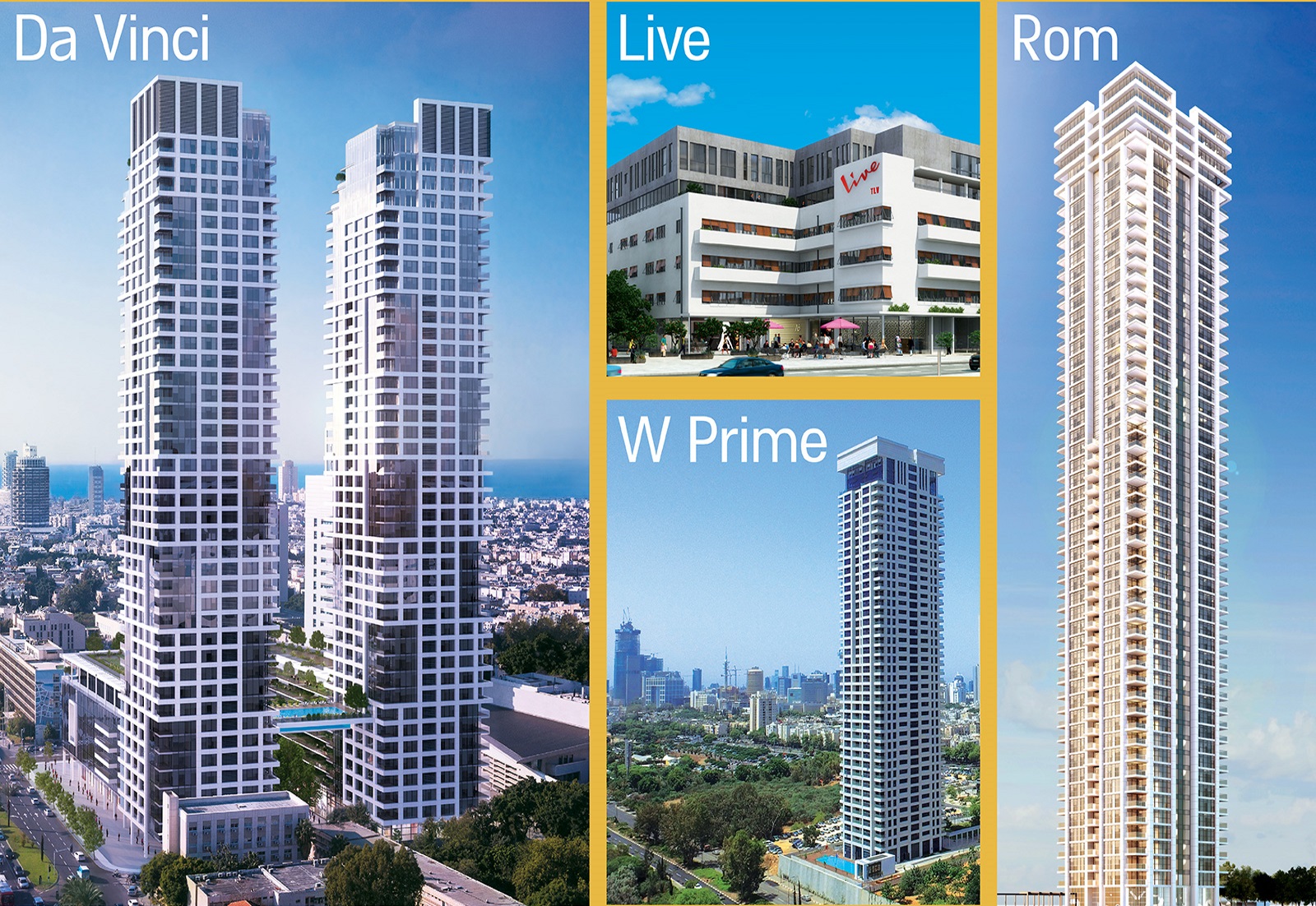 קנדה ישראל - רום, לייב, W פריים, דה וינצ'י